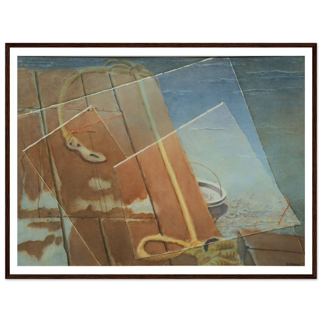 Whispers of Texture: An Evocative Watercolor Journey by Veronique Semple - Watercolor abstract print for home decor