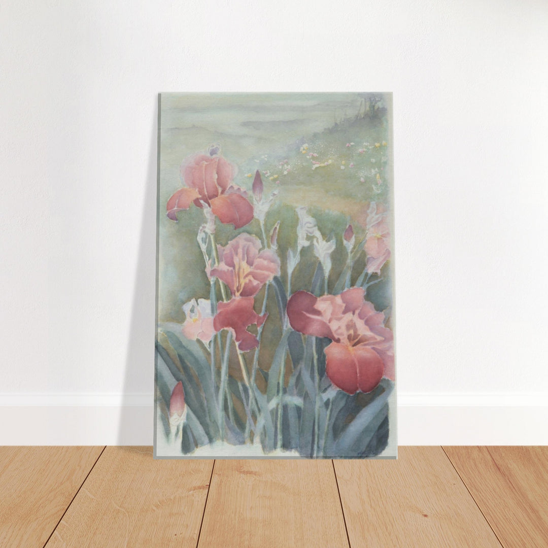 Whispers of Bloom: A Captivating Floral Watercolor by Veronique Semple - Watercolor botanical print for home decor