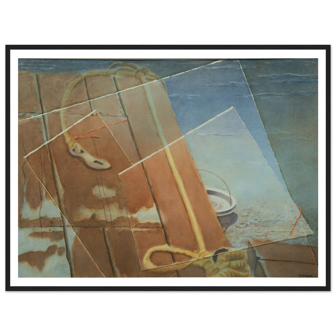 Whispers of Texture: An Evocative Watercolor Journey by Veronique Semple - Watercolor abstract print for home decor