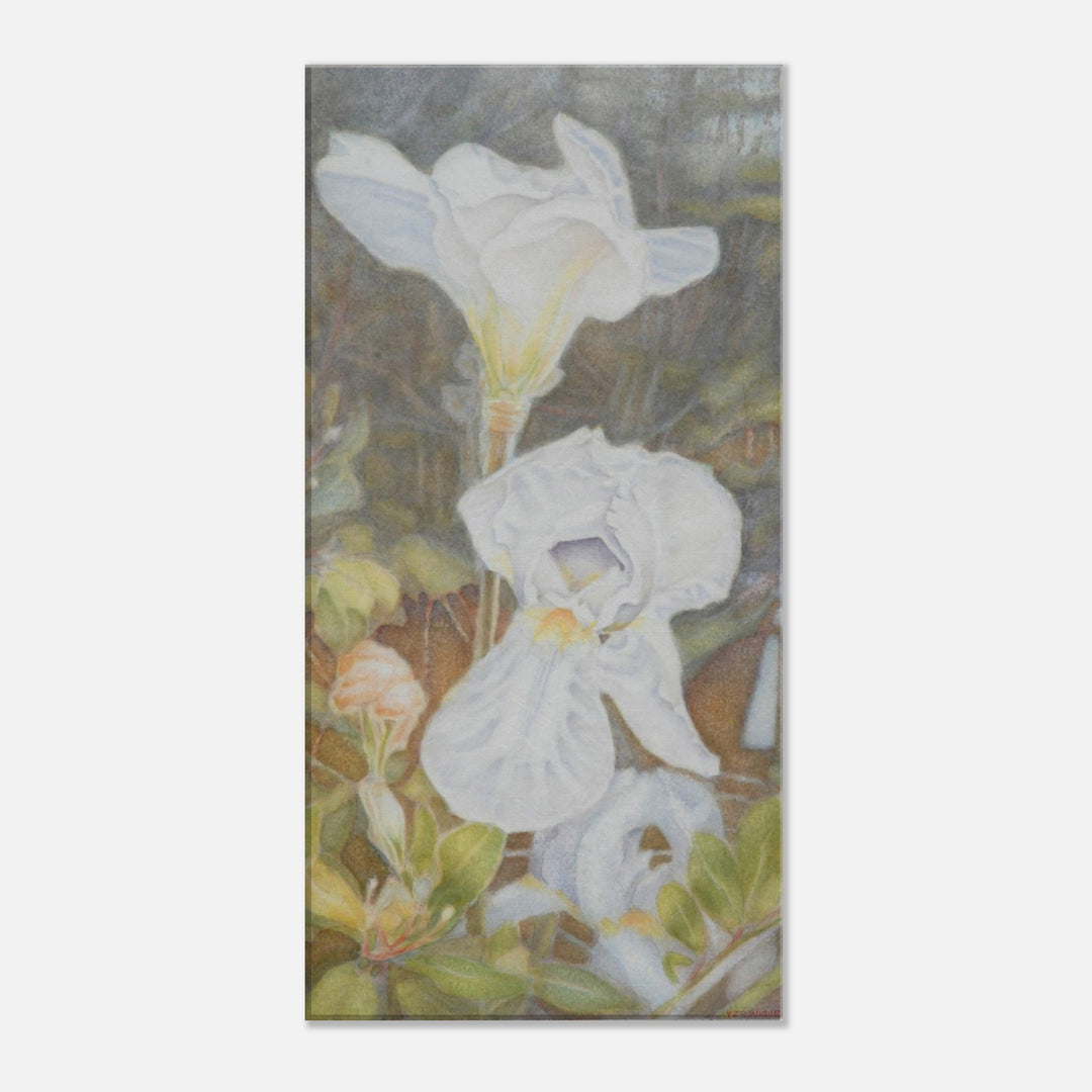 Whispers of Botanical Elegance by Veronique Semple - Watercolor botanical print for home decor