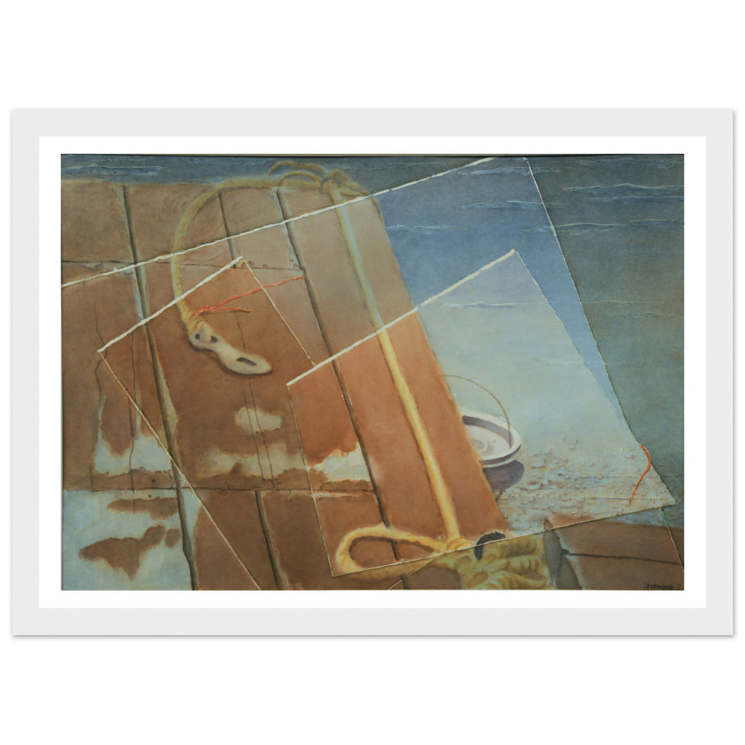 Whispers of Texture: An Evocative Watercolor Journey by Veronique Semple - Watercolor abstract print for home decor