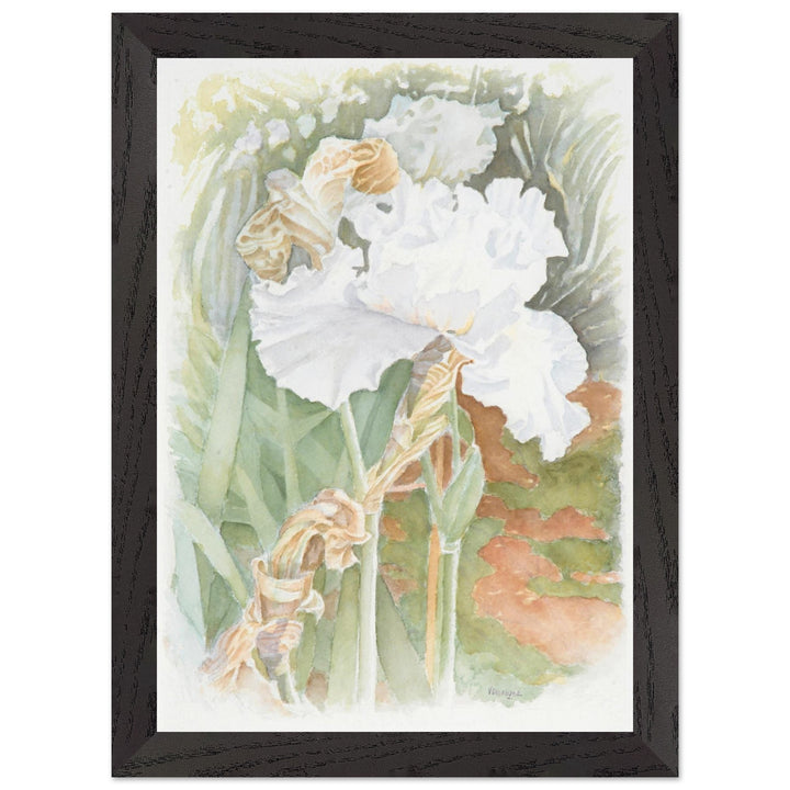 Serenity in Bloom: A Watercolor Celebration of Nature's Elegance by Veronique Semple - Watercolor wall art print