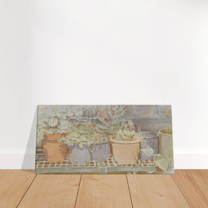 Whispering Leaves: A Serene Botanical Harmony in Watercolor by Veronique Semple - Watercolor botanical print for home decor