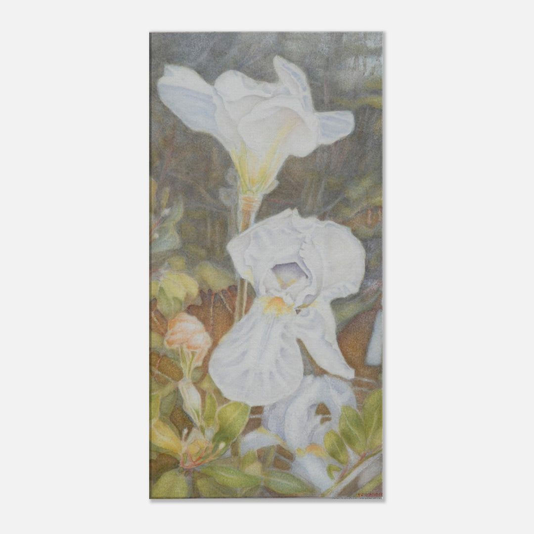 Whispers of Botanical Elegance by Veronique Semple - Watercolor botanical print for home decor