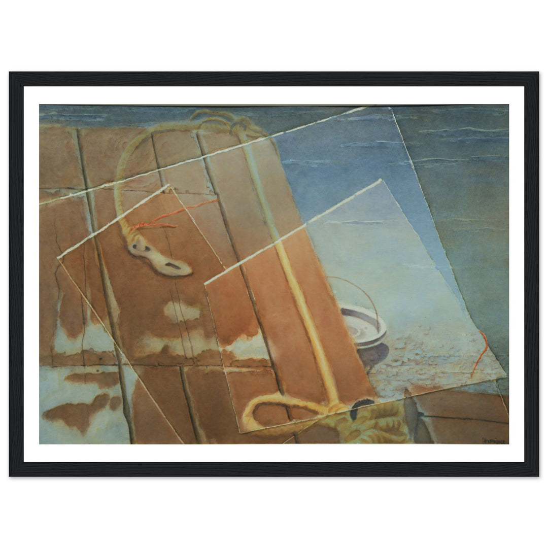 Whispers of Texture: An Evocative Watercolor Journey by Veronique Semple - Watercolor abstract print for home decor