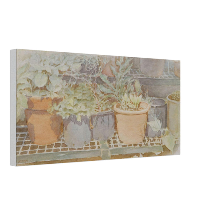 Whispering Leaves: A Serene Botanical Harmony in Watercolor by Veronique Semple - Watercolor botanical print for home decor