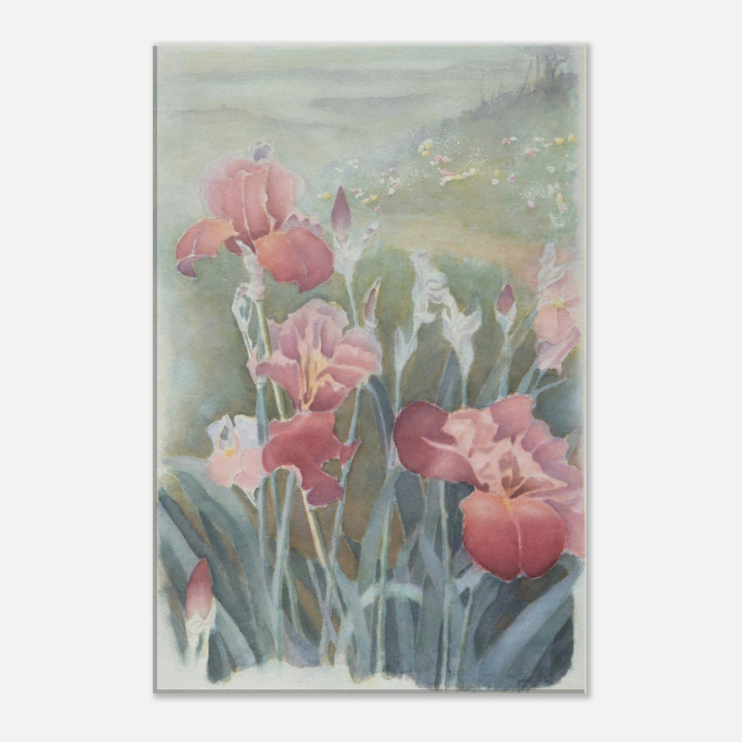 Whispers of Bloom: A Captivating Floral Watercolor by Veronique Semple - Watercolor botanical print for home decor