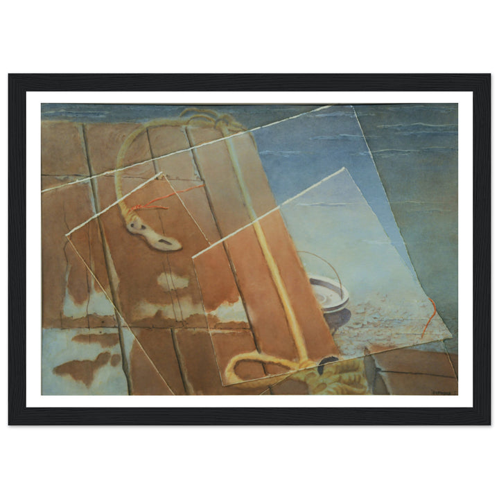 "Beneath the Surface" - An Evocative Watercolor Journey by Veronique Semple - Watercolor abstract print for home decor