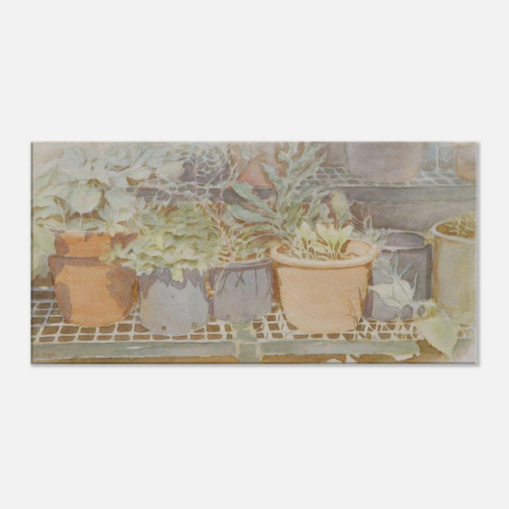 Whispering Leaves: A Serene Botanical Harmony in Watercolor by Veronique Semple - Watercolor botanical print for home decor