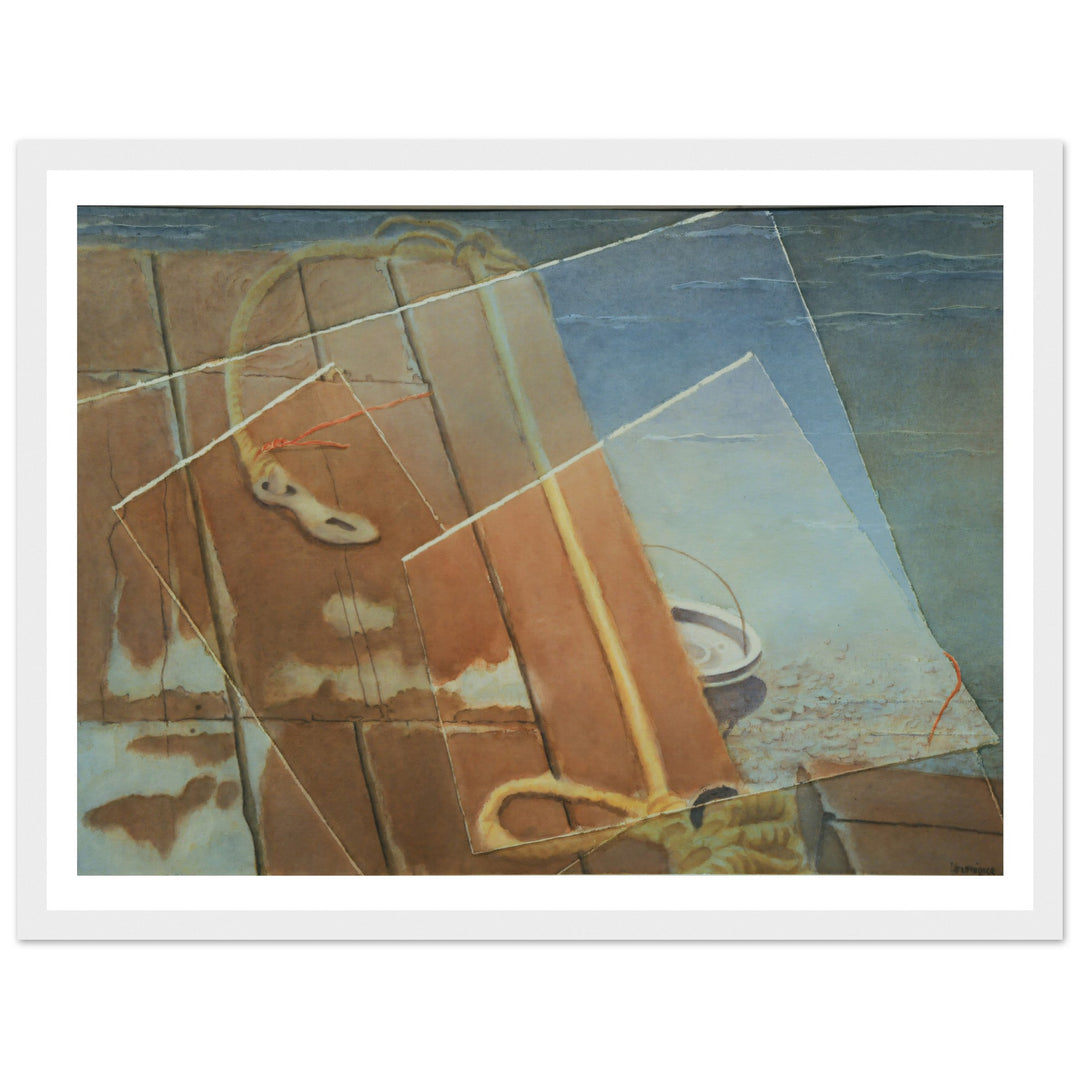 Whispers of Texture: An Evocative Watercolor Journey by Veronique Semple - Watercolor abstract print for home decor