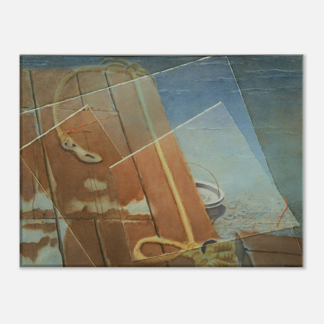 Whispers of Texture: An Evocative Watercolor Journey by Veronique Semple - Watercolor abstract print for home decor