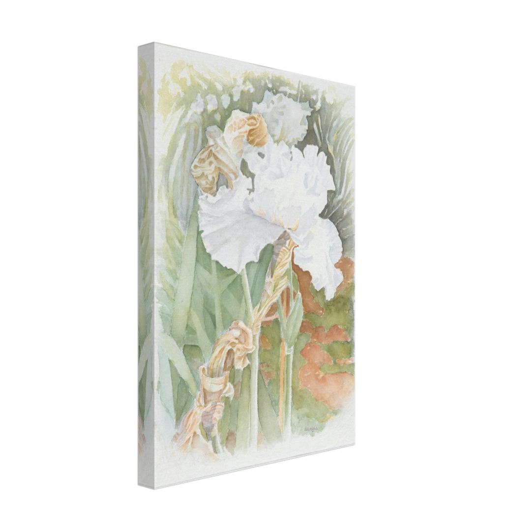 Serenity in Bloom: A Watercolor Celebration of Nature's Elegance by Veronique Semple - Watercolor wall art print
