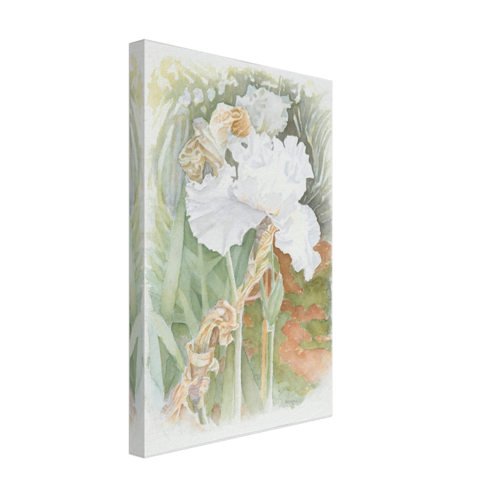 Serenity in Bloom: A Watercolor Celebration of Nature's Elegance by Veronique Semple - Watercolor wall art print