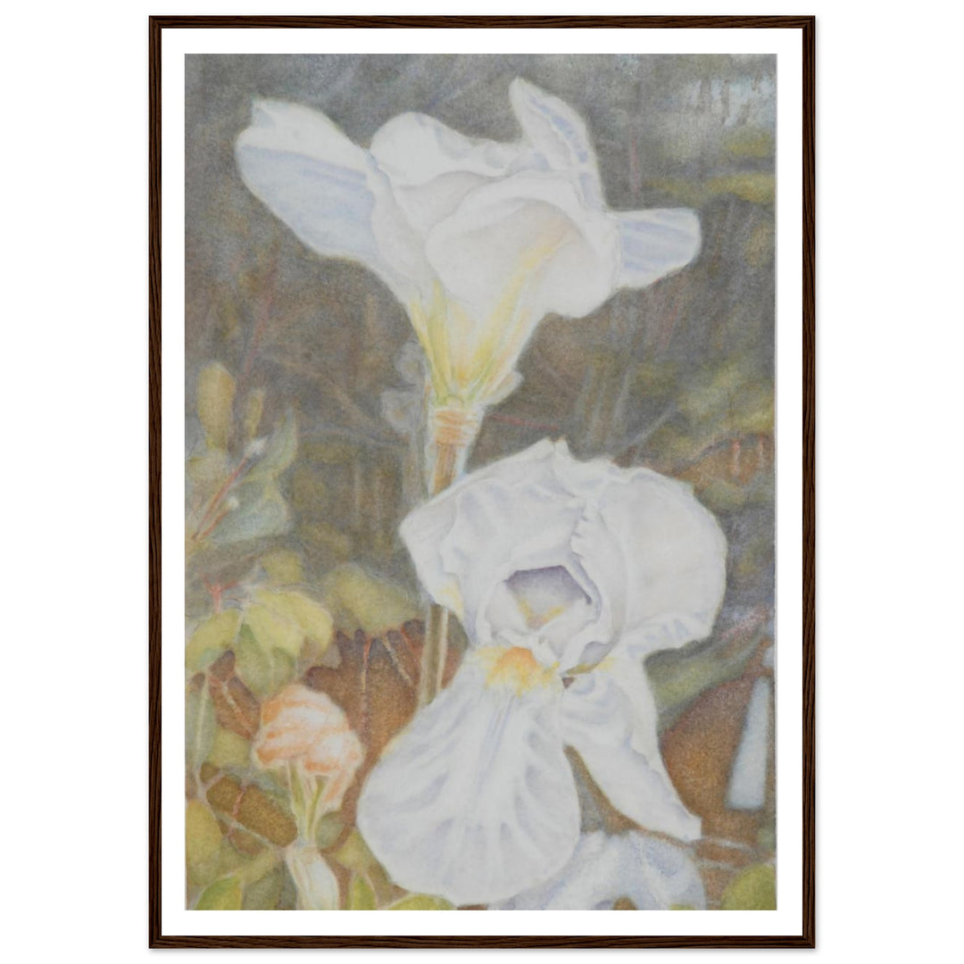 Whispers of Botanical Elegance by Veronique Semple - Watercolor botanical nature print for home decor