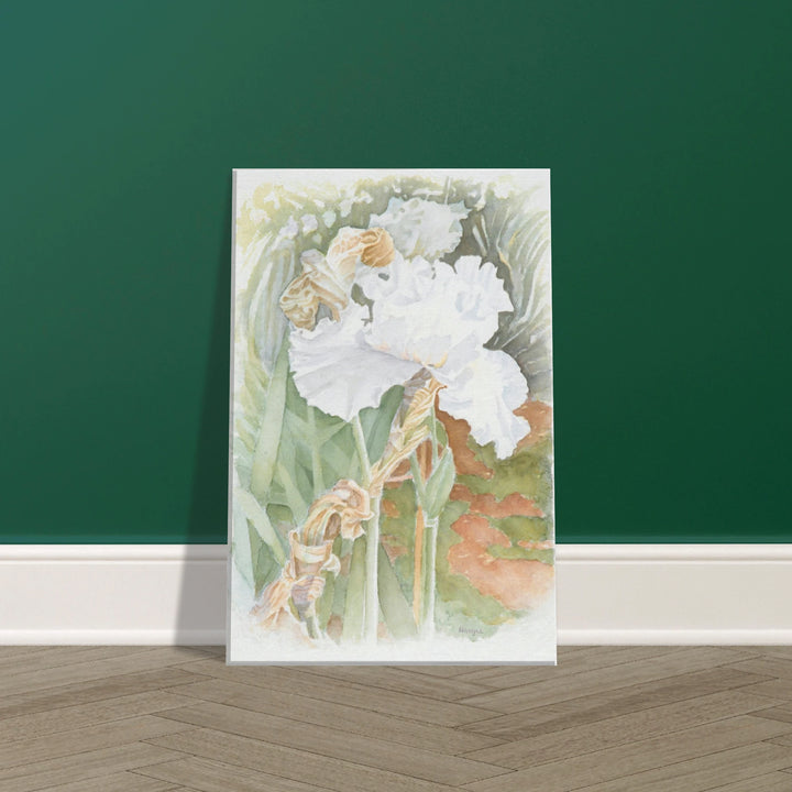 Serenity in Bloom: A Watercolor Celebration of Nature's Elegance by Veronique Semple - Watercolor wall art print