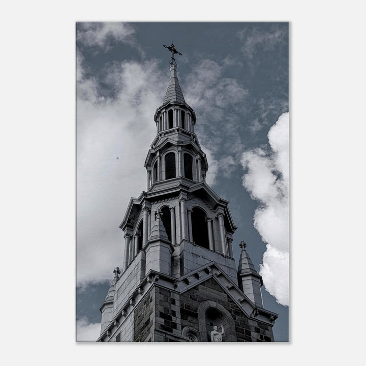 Elegant Church Architecture Steeple Wall Art by Studio Shefford - Photo Art Composition wall art canvas print