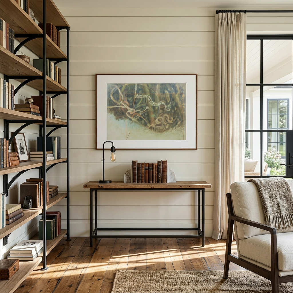 "Change - Beyond the Ice" Abstract Organic Watercolor - Custom Framed Art Print