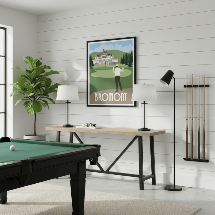 Royal Bromont Golf Course Wall Art Print - Premium Matte Framed