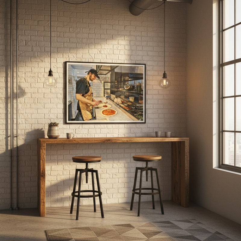 The Art of Pizza Making Wall Art - Studio Shefford