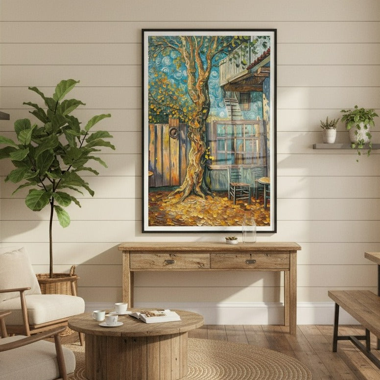 Whispers of Autumn Trees in Nature's Embrace Wall Art - Studio Shefford