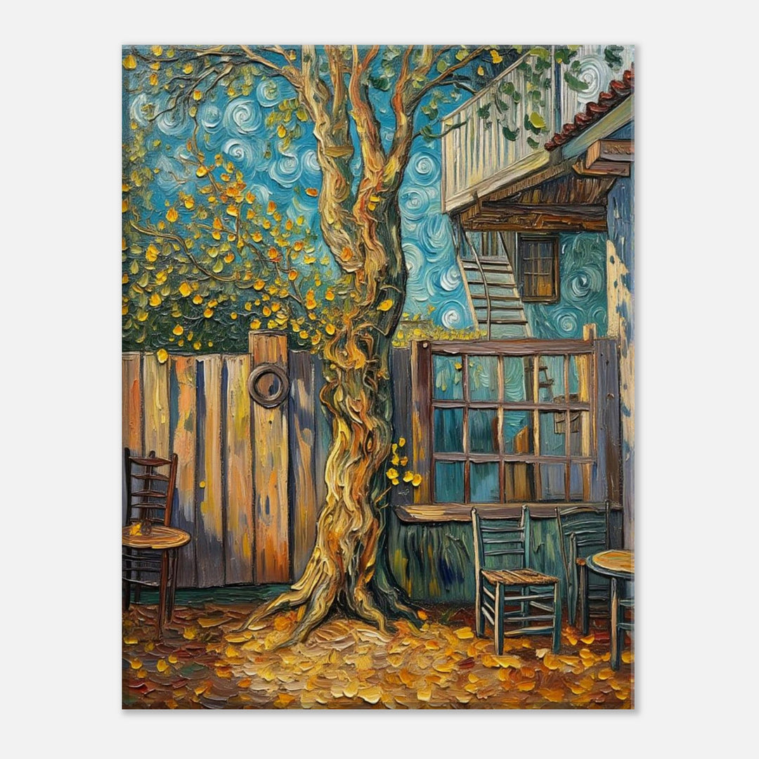 Whispers of Autumn: Captured Serenity in Nature's Embrace by Studio Shefford - Photo Art Composition wall art print
