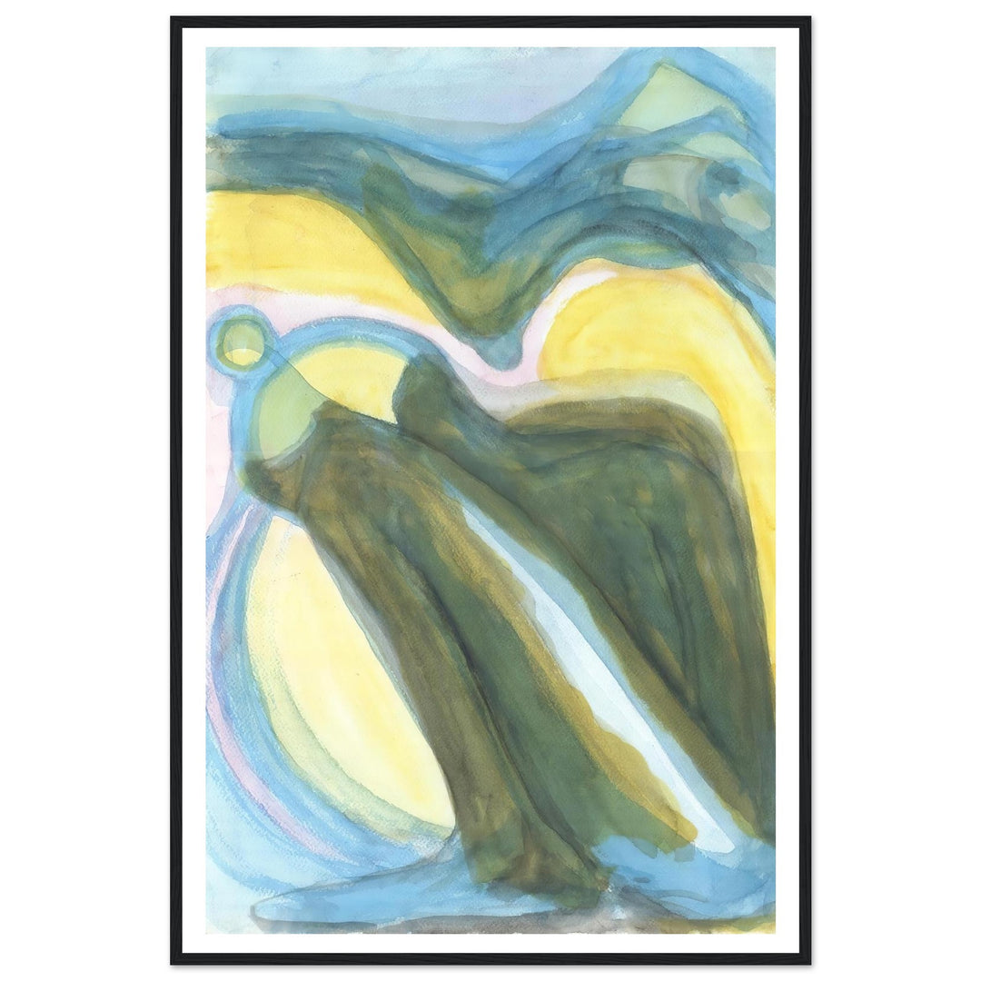 Abstract Watercolor Landscape Impressions by Andrew Semple - Watercolor abstract print for home decor