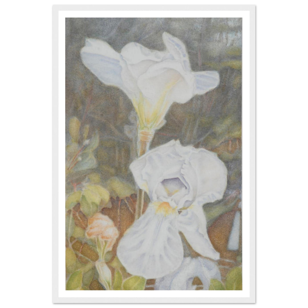 Whispers of Botanical Elegance by Veronique Semple - Watercolor botanical nature print for home decor