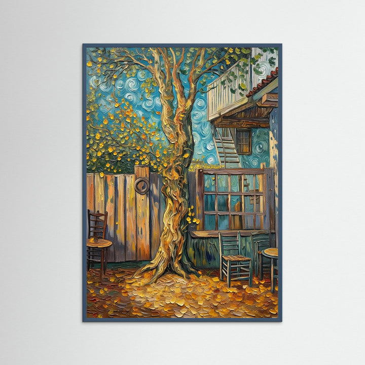 Whispers of Autumn Trees in Nature's Embrace - Fine Art Print Framed Options