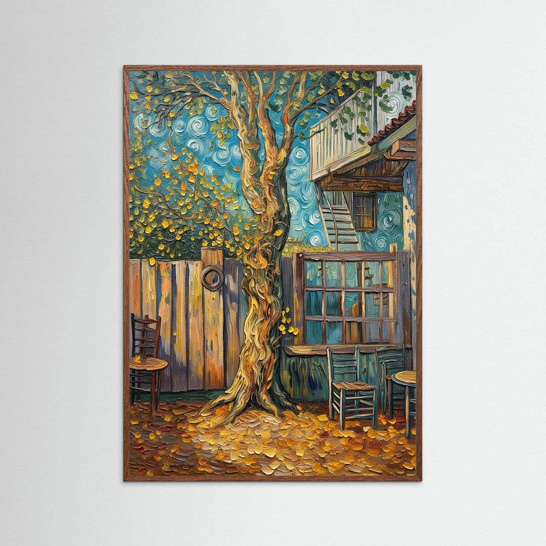 Whispers of Autumn Trees in Nature's Embrace - Fine Art Print Framed Options - Studio Shefford